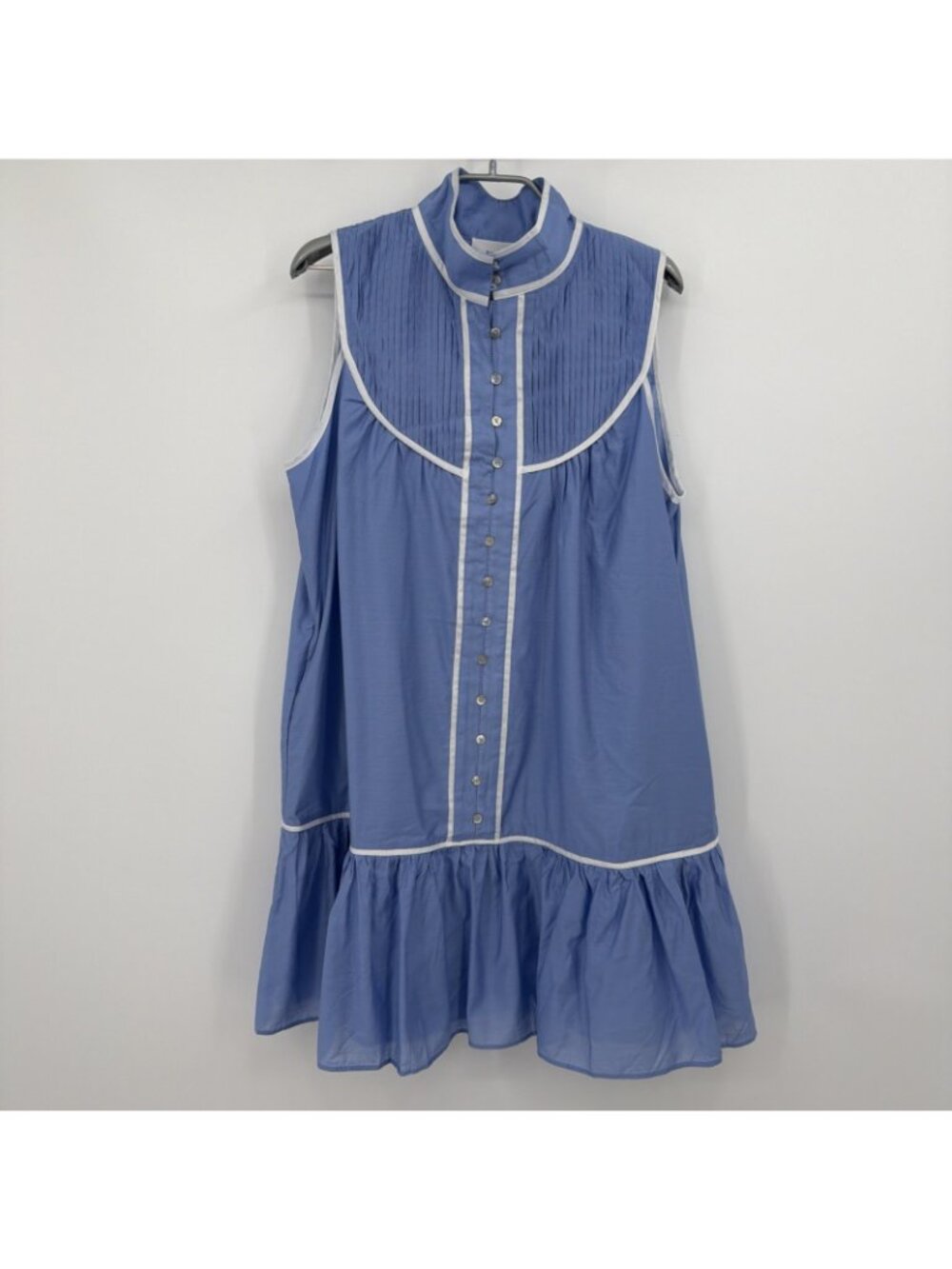 Pomander Place by Tuckernuck Blue Sleeveless Beatrix Dress size L Large NWT - Picture 2 of 8